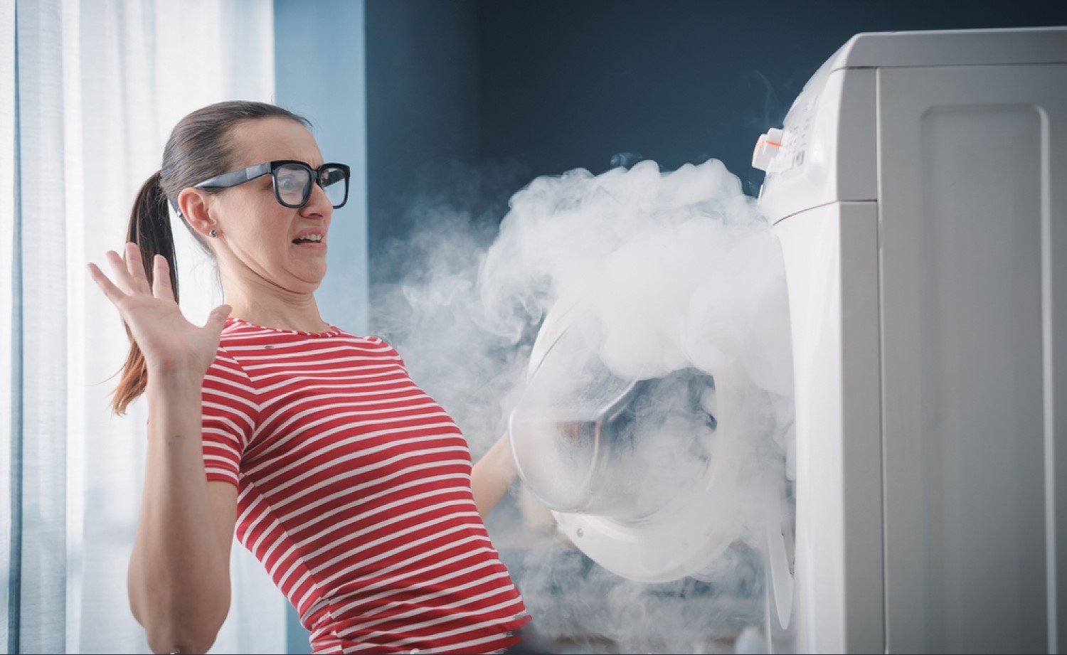 Запах дыма из стиральной машины
